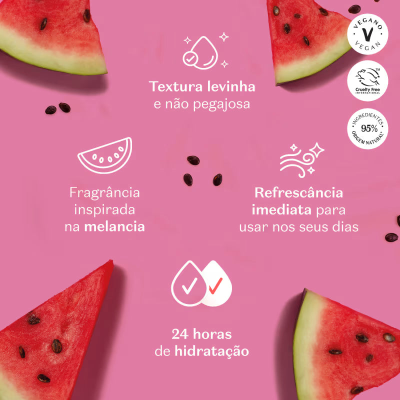 Gel Hidratante Refrescante Cuide-se Bem Melancia 200g