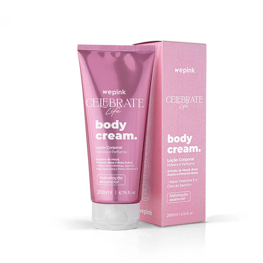 Body Cream Celebrate Life Desodorante Hidratante 200ml - Wepink