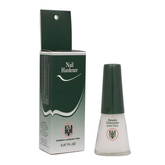 Quimica Alemana Nail Hardener/Esmalte Endurecedor Para Unhas 0.47fl.oz