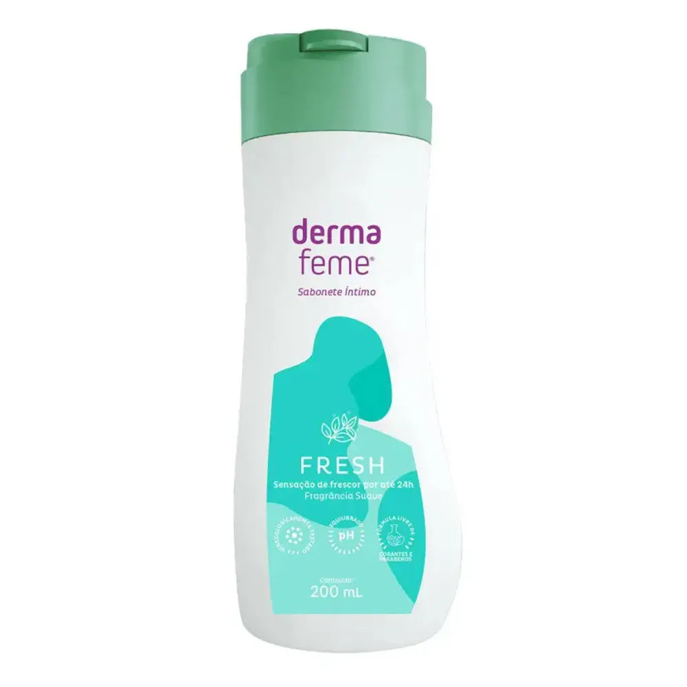DermaFeme Fresh Sabonete Íntimo 200ml