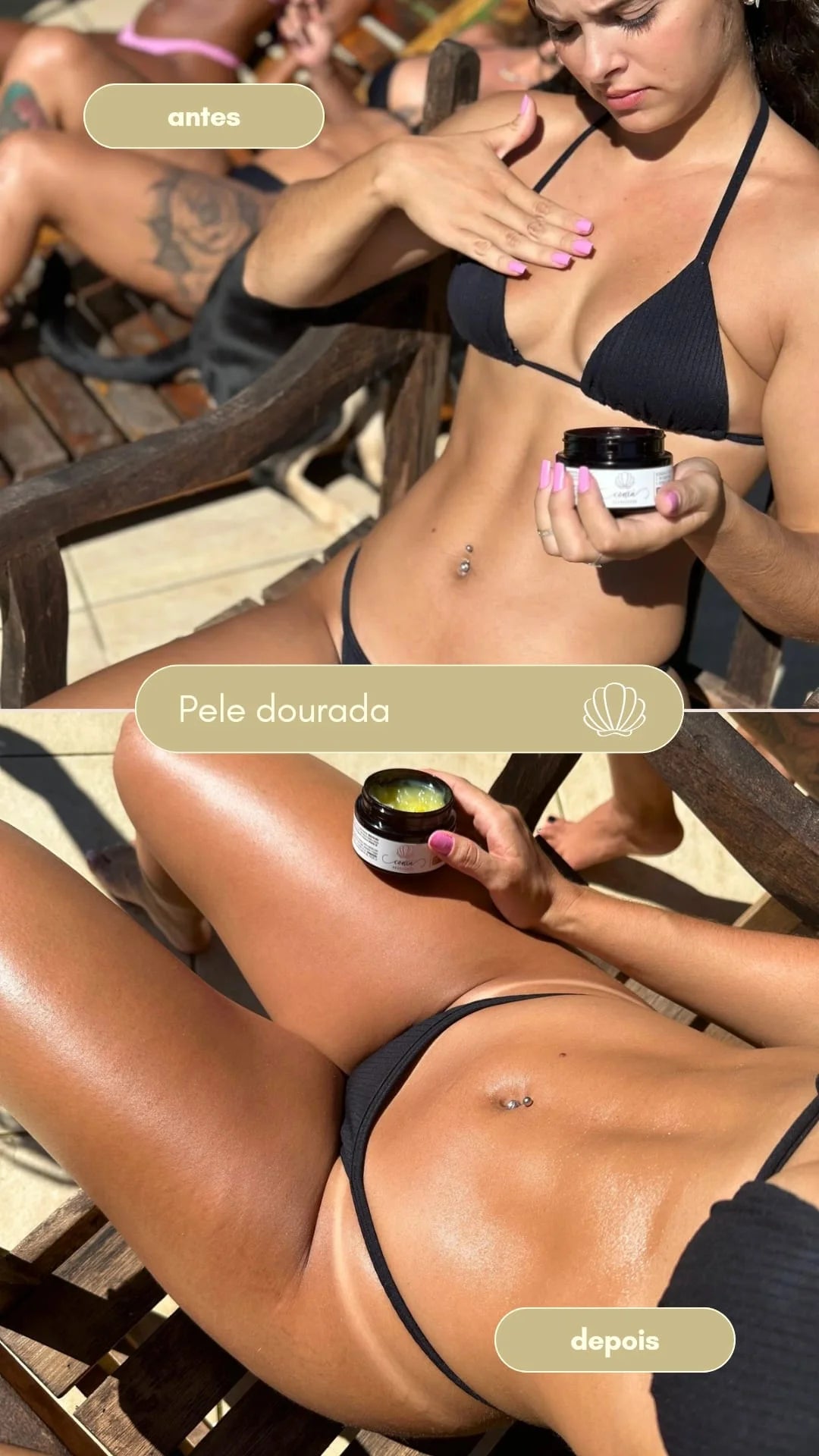 Conxa Bronzeador Parafina 100g