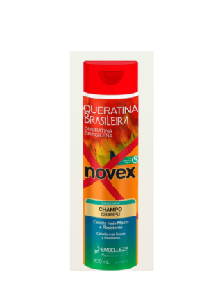 Novex Shampoo Hidratante Regenerador Recarga de Queratina Brasileira