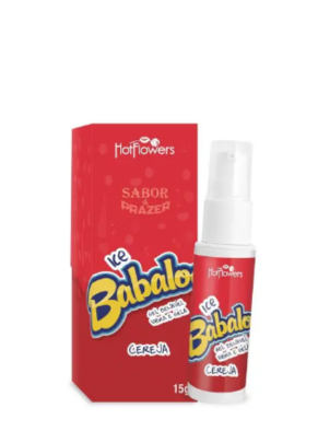 Ice Babaloo Cereja - Gel Beijável V1bra e Gela 15g