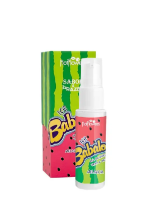 Ice Babaloo  Melancia - Gel Beijável V1bra e Gela 15g