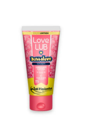 Lubrificante Íntimo Gel 60g Bubbalove LoveLub La Pimienta Tutti Frutti
