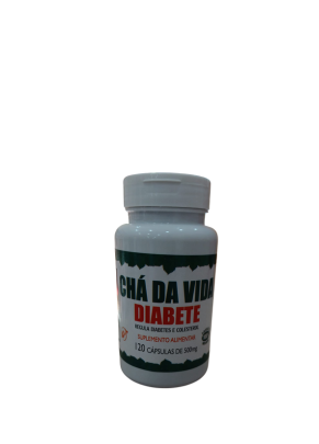 Chá da vida - Diabete 120 cápsulas