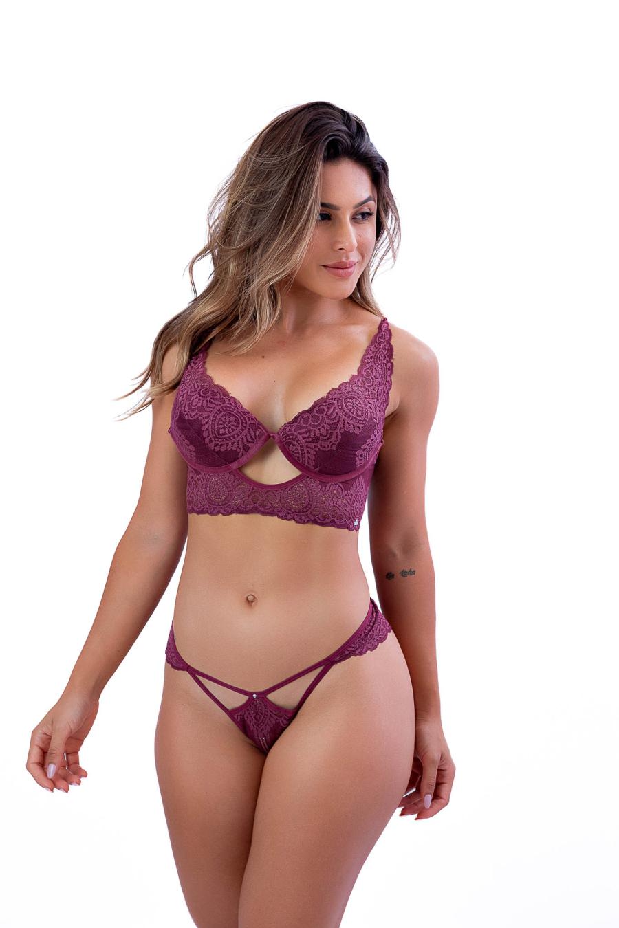 Conjunto Lingerie Confiante