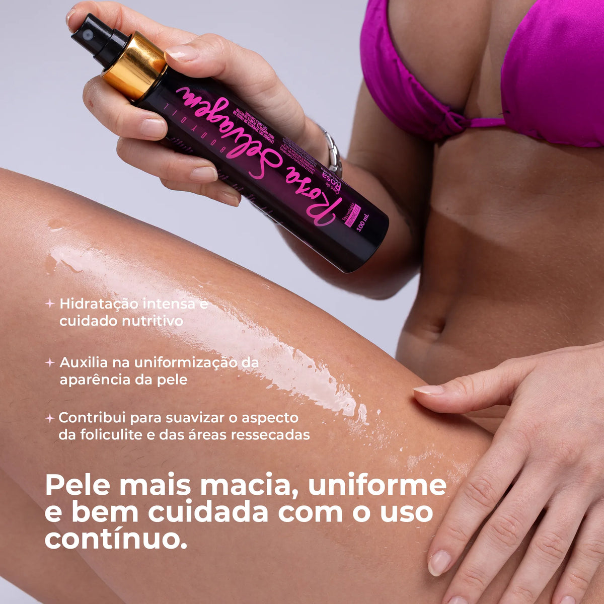 Rosa Selvagem - Óleo Clareador Corporal