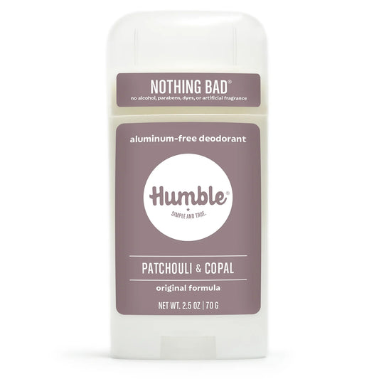 Desodorante Natural Humble Patchouli & Copal – 70g