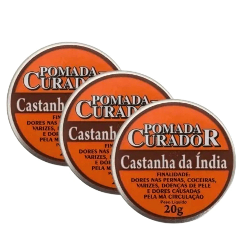 Pomada Curador Castanha da Índia