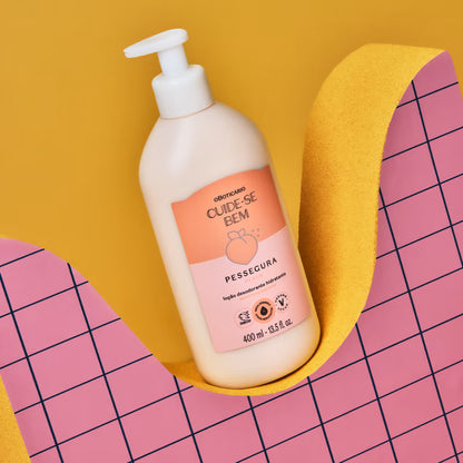 Loção Hidratante Corporal Cuide-se Bem Pessegura 400ml