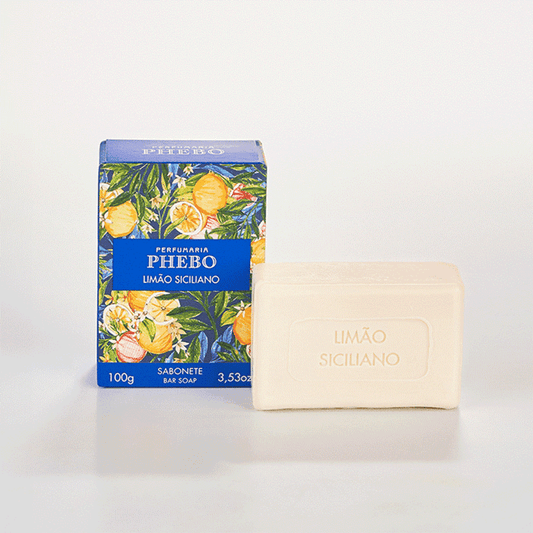 Sabonete em barra Phebo Limão Siciliano