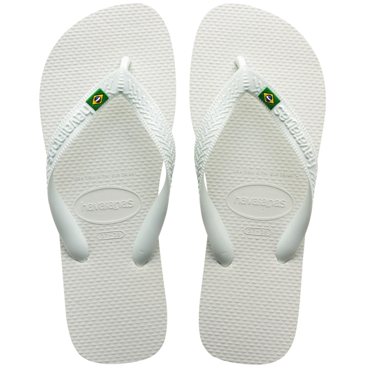 Chinelo Havaianas Brasil Branca