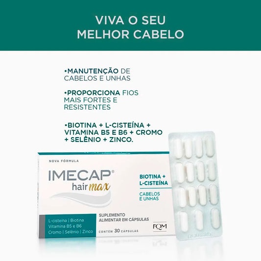 Imecap Hair Max para cabelos e unhas