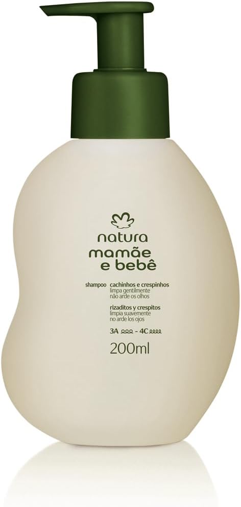 Shampoo Mamãe e Bebê Cachinhos e Crespinhos