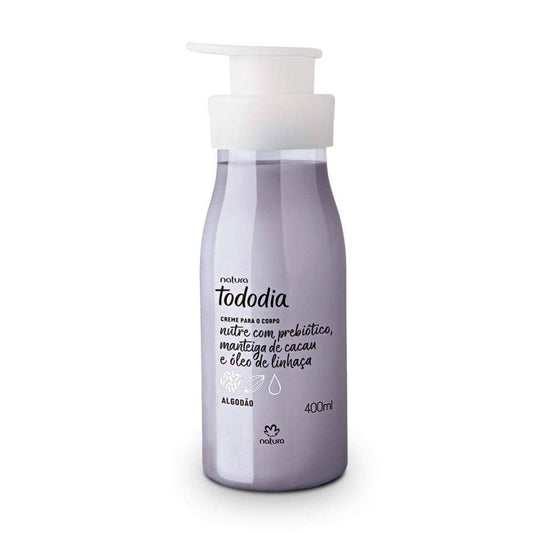 Creme corporal Natura Tododia Algodão 400ml