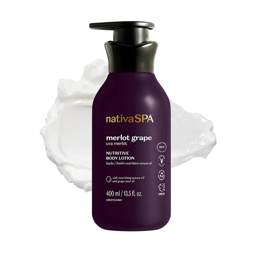 Loção Nutritiva Desodorante Nativa Spa Uva Merlot 400ml