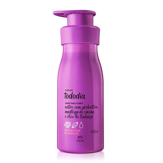 Creme  Para o Corpo Tododia Ameixa & Flor de Baunilha Natura 400ml