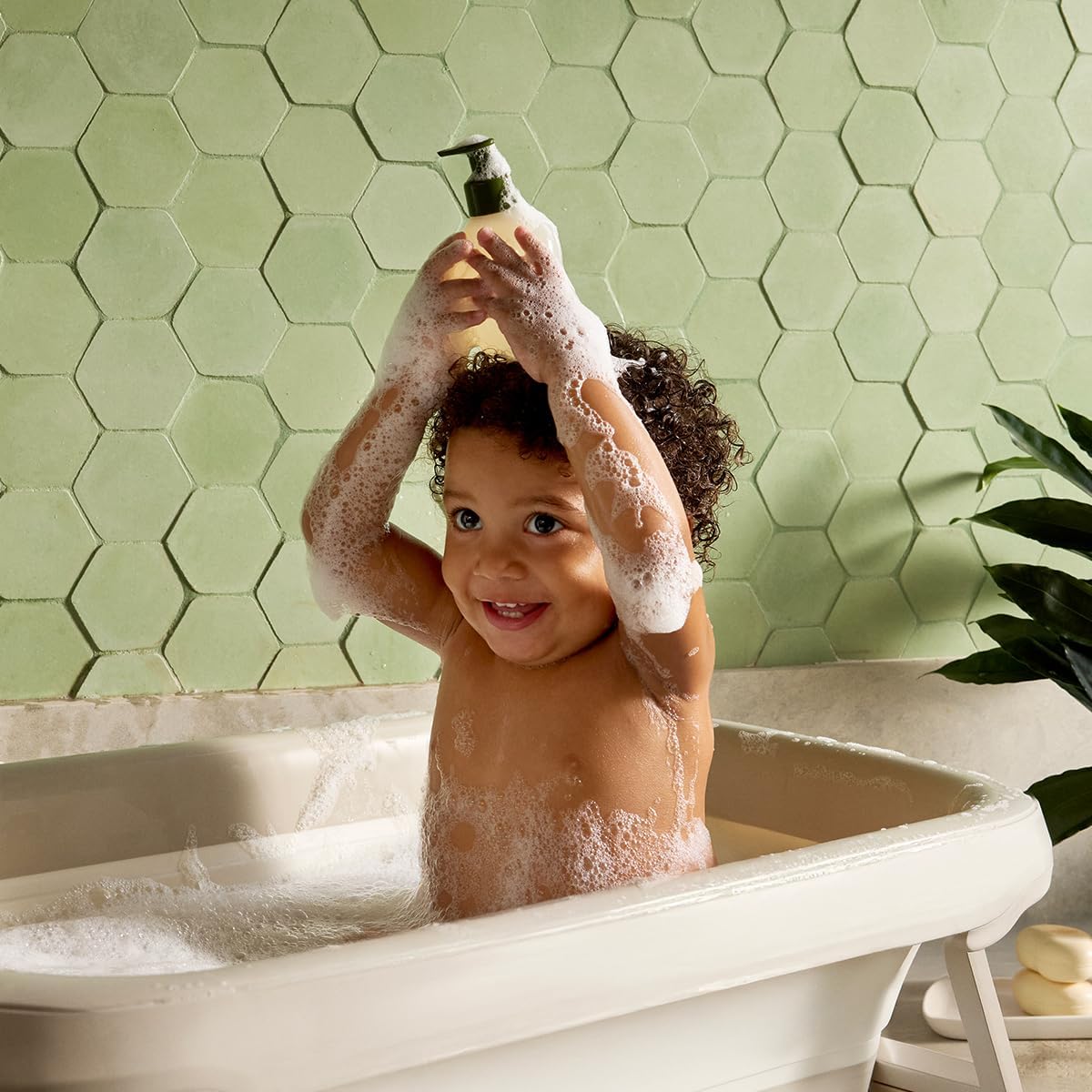 Shampoo Mamãe e Bebê Cachinhos e Crespinhos