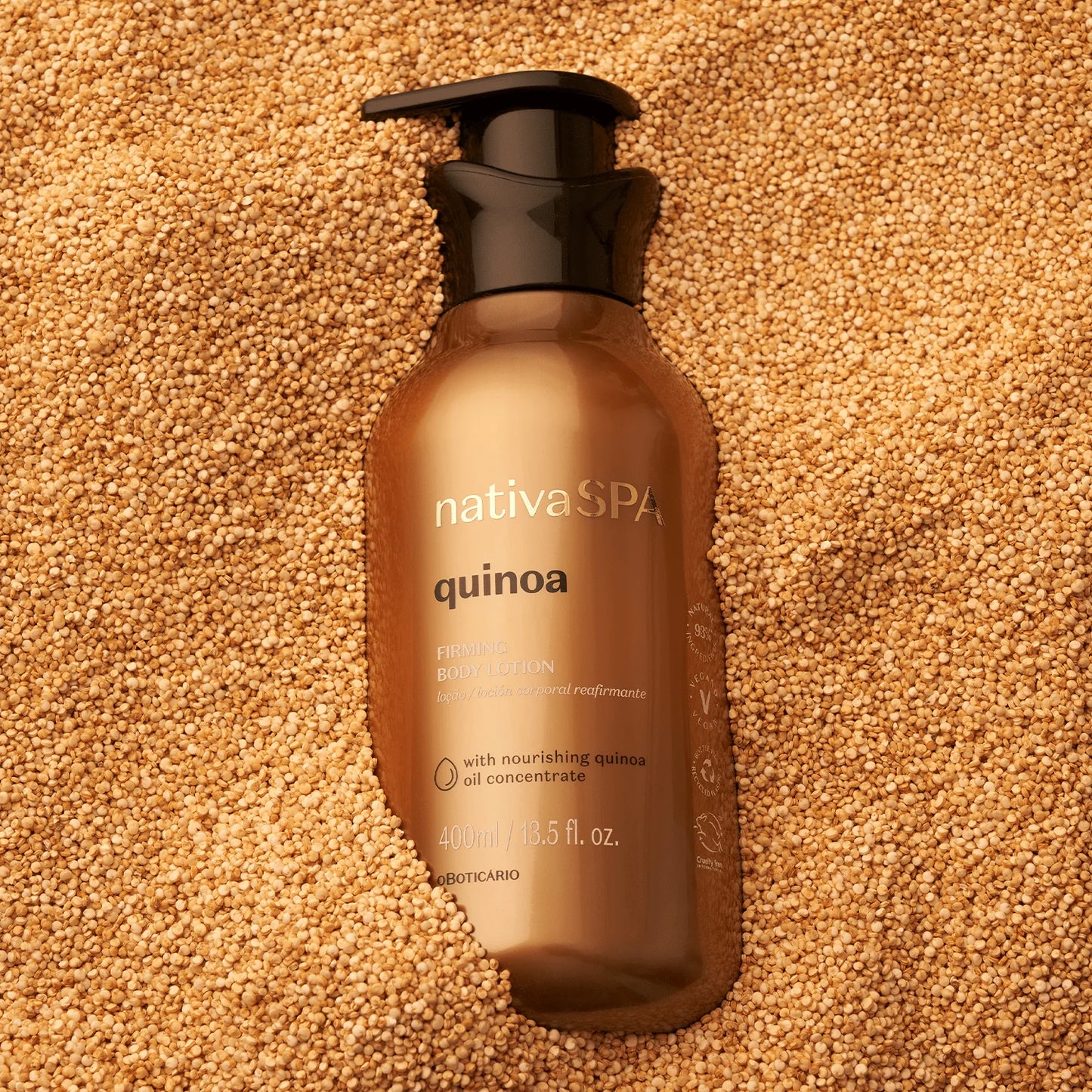 Creme Hidratante Corporal Nativa Spa Quinoa 400ml