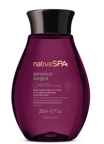 Óleo Hidratante Corporal Nativa SPA Ameixa Negra 200ml