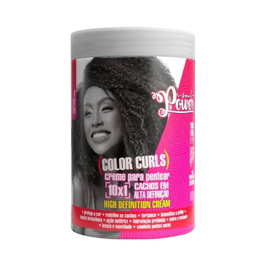 Soul Power Creme Pentear Color Curls High Definition 800g