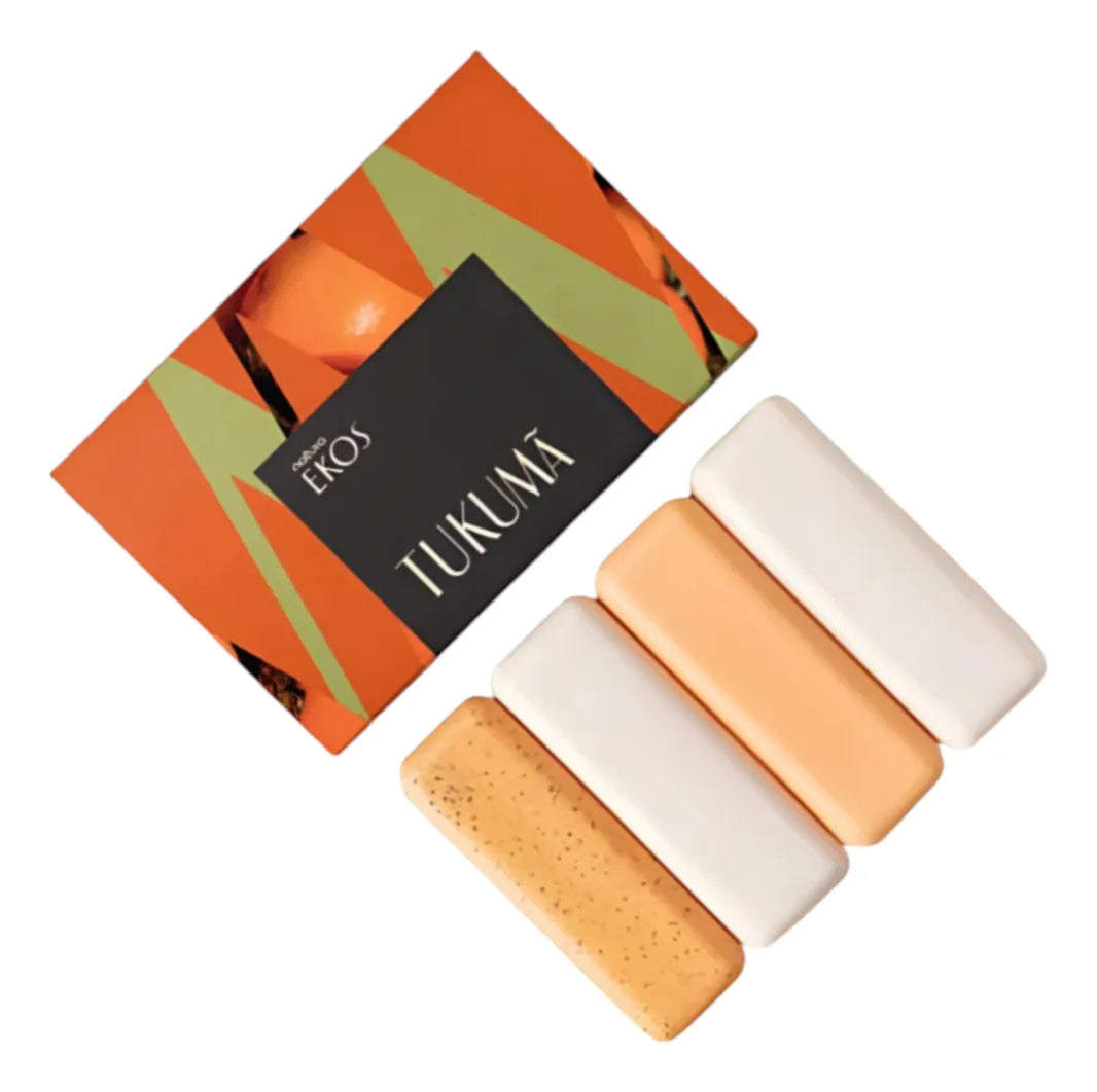 Natura Ekos Tukumã Sabonetes em Barra – Kit com 4 Unidades de 100g