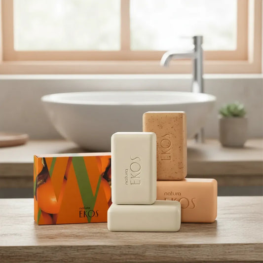 Natura Ekos Tukumã Sabonetes em Barra – Kit com 4 Unidades de 100g