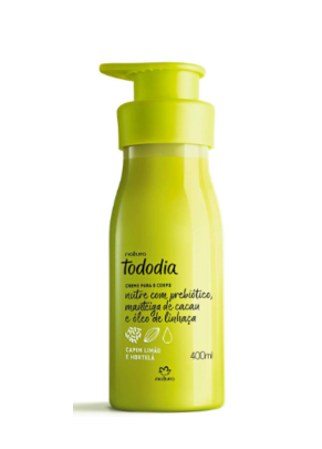 Creme corporal Natura Todo dia Capim Limão e Hortelã 400ml
