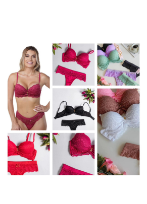 Conjunto de Calcinha de renda