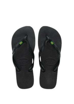 Chinelo Havaianas Brasil Preta