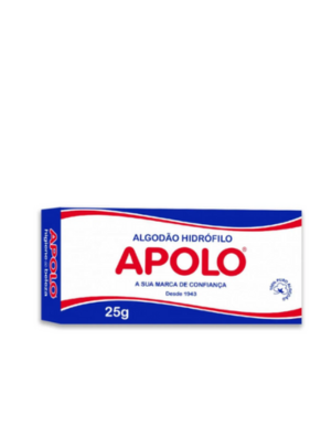 Algodão hidrófilo Apolo 25g