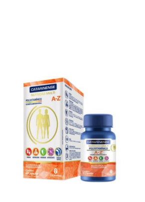 Polivitamínico Multi A-Z C/ 17 Nutrientes 60 Cáps - Catarinense
