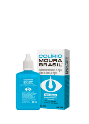 Colírio Moura Brasil Solução Oftálmica 20ml