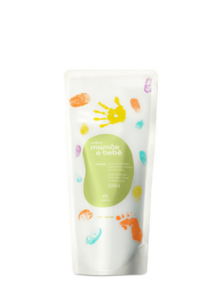 Shampoo Mamae e Bebe Natura Refil 200ml