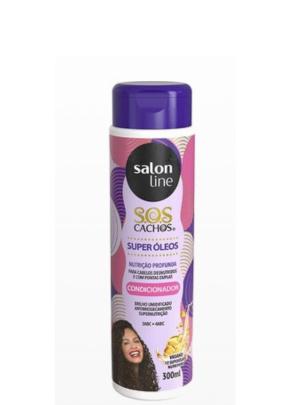 Salon Line S.O.S Cachos Super Óleos - Condicionador 300ml