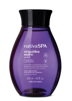 Óleo Hidratante Desodorante Corporal Nativa SPA Orquídea Noire 200ml