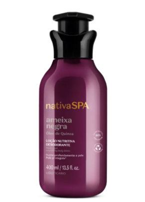 Loção Hidratante Ameixa Negra Nativa SPA - Boticário 400ml