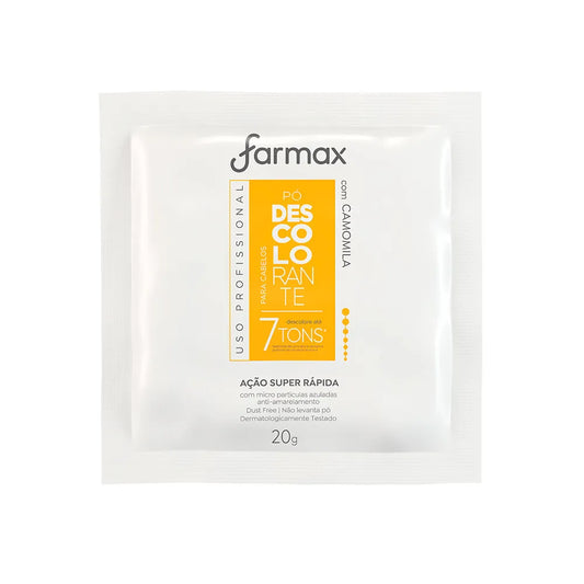 PÓ DESCOLORANTE CAPILAR CAMOMILA FARMAX 20g