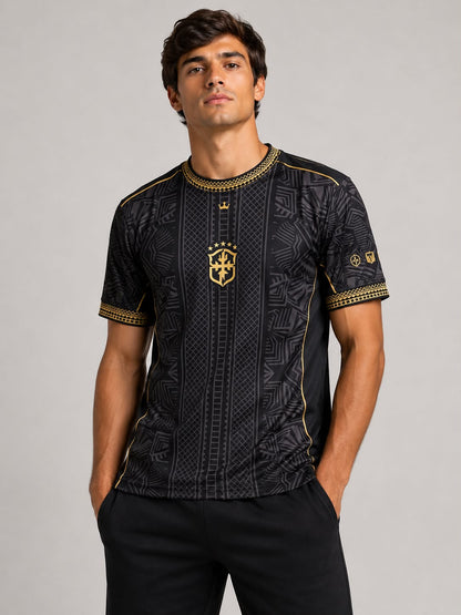 Camisa do Brasil - Edição Especial Preta e Dourada