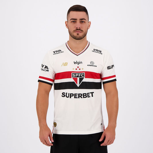 Camiseta Time de Futebol  São Paulo Oficial 2025