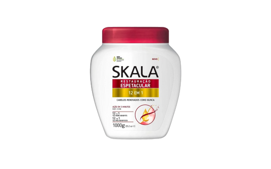 Creme Skala para cabelos-  12 em 1 1kg