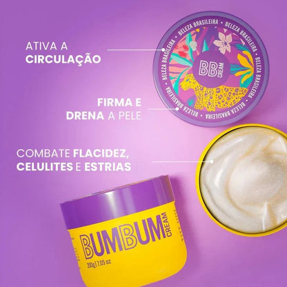 Bumbum Creme tratamento para Estria e Celulite 200G