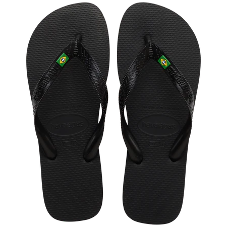 Chinelo Havaianas Brasil Preta