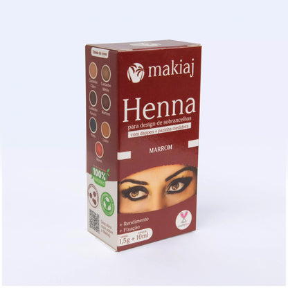 Henna para Sobrancelha  - Makiaj