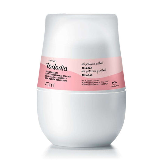 Desodorante Antitranspirante Roll-on Tododia Aclarar 70ml