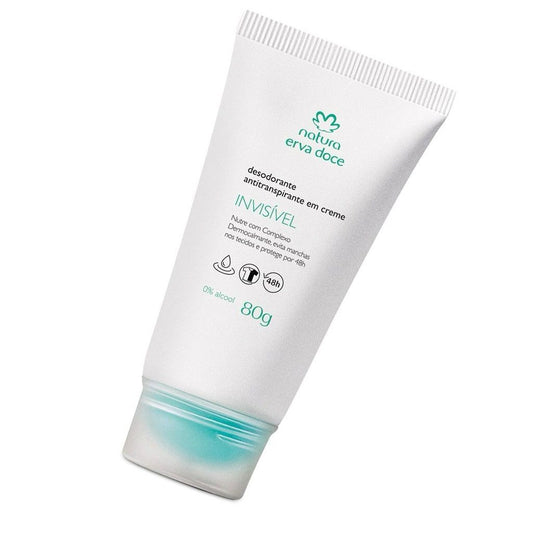Natura tododia desodorante  em creme invisível erva doce 80g