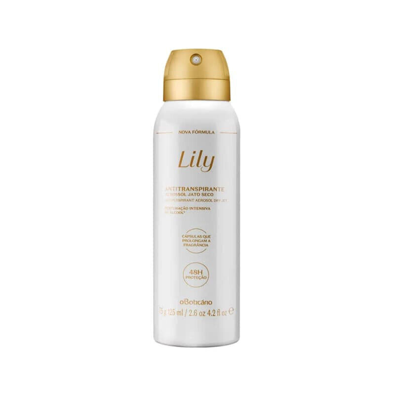 Desodorante Antitranspirante Aerosol Lily 125ml