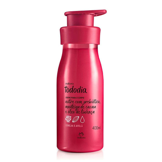 Creme corporal Natura Tododia Cereja E Avelã 400ml