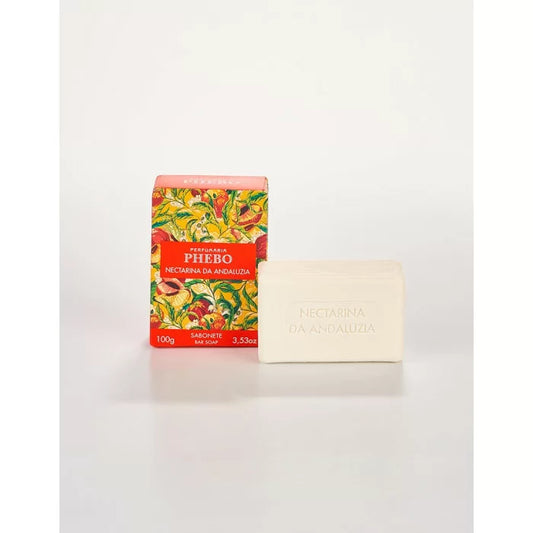 Sabonete em barra Phebo Mediterrâneo Nectarina da Andaluzia